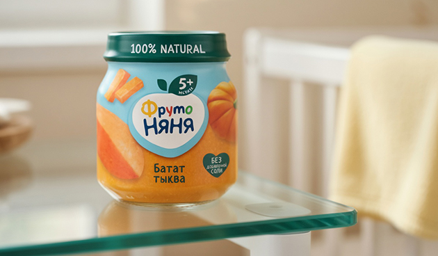 Пюре из батата и тыквы «ФрутоНяня»