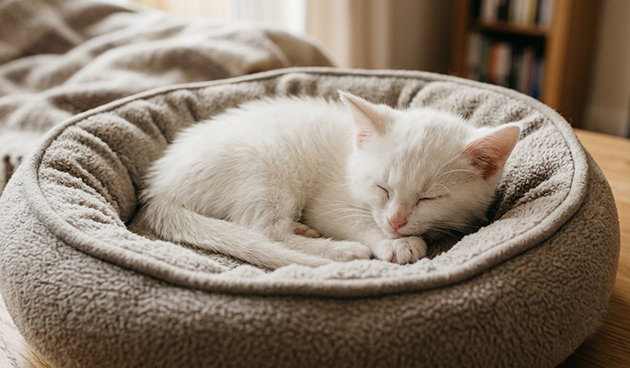 Кошачья кровать
