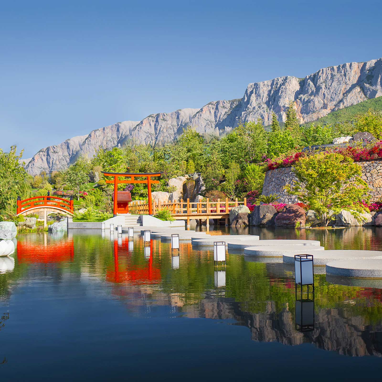 Японский сад "Шесть чувств" в Ялте