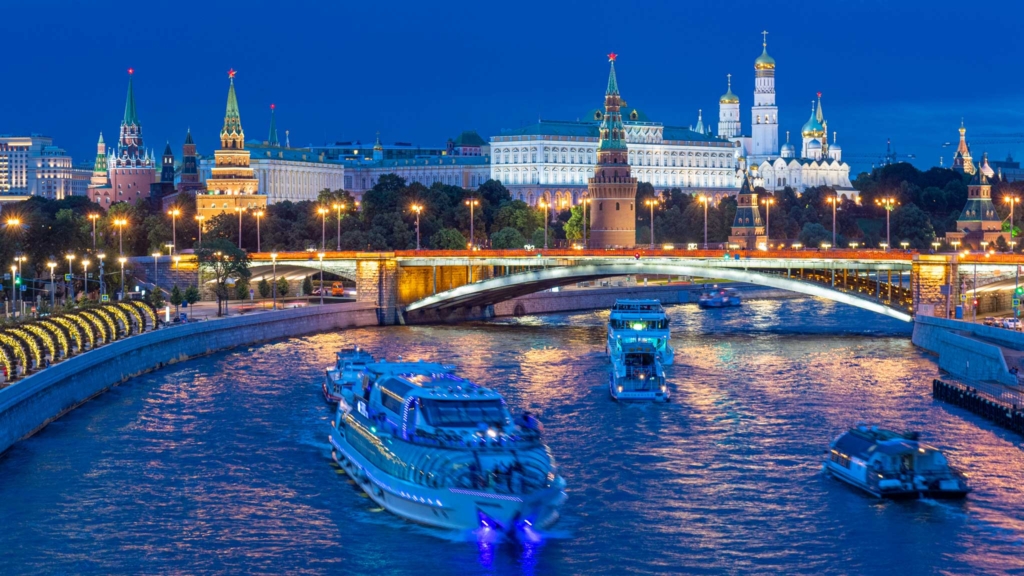 ночная москва