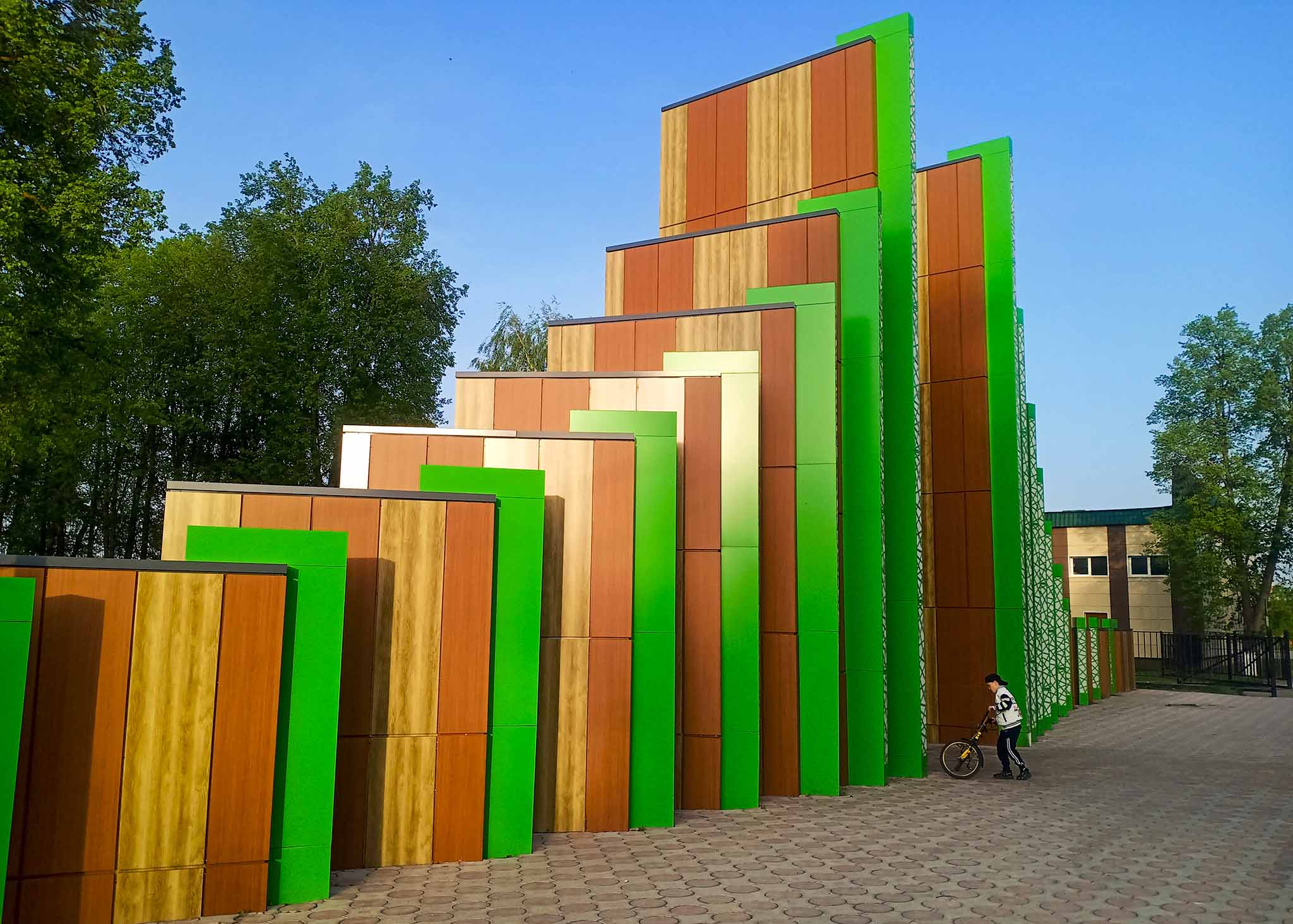 вход в парк им. Горького