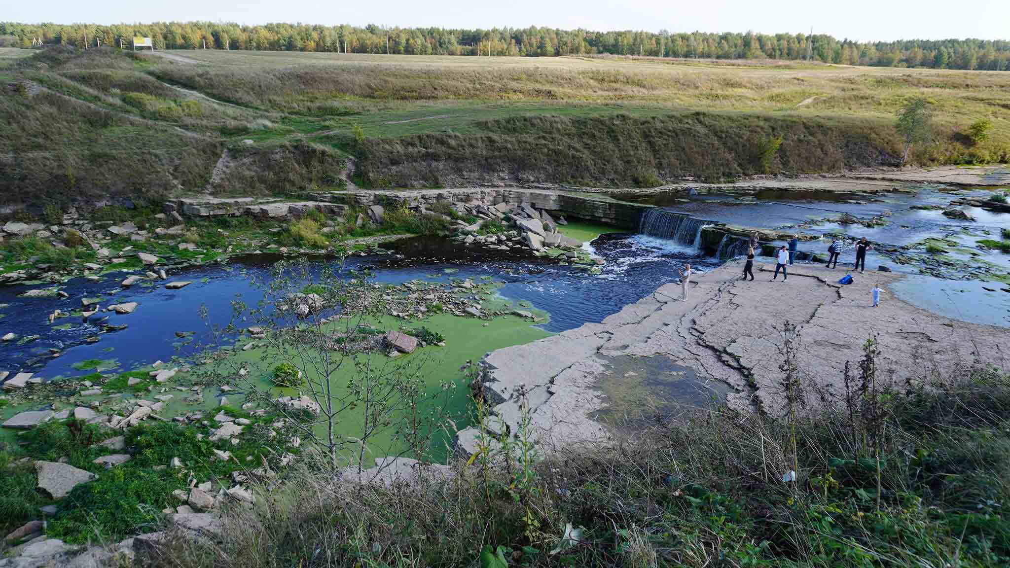 Водопады в каньоне реки Рагуша