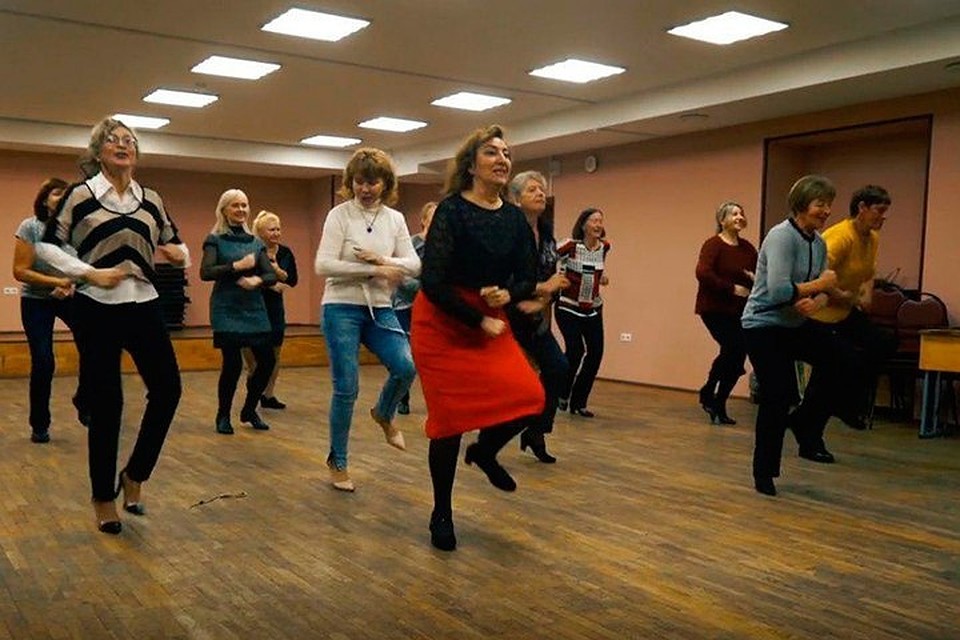 Петербургские бабушки дадут фору любому! Фото: скрин с видеозаписи