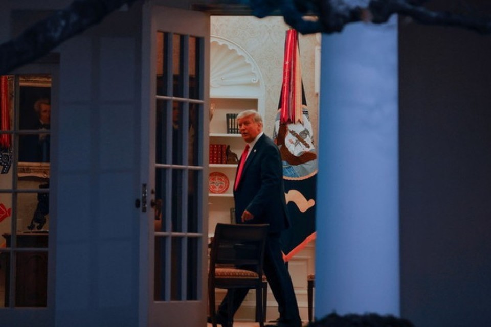 Действующий президент США Дональд Трамп