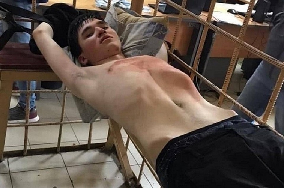 Ильназа пришлось связать.