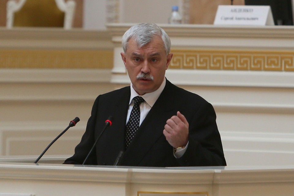 И. о. губернатора Санкт-Петребурга Георгий Полтавченко.