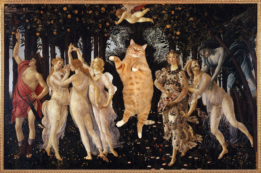 Использованы материалы с сайта fatcatart.com
