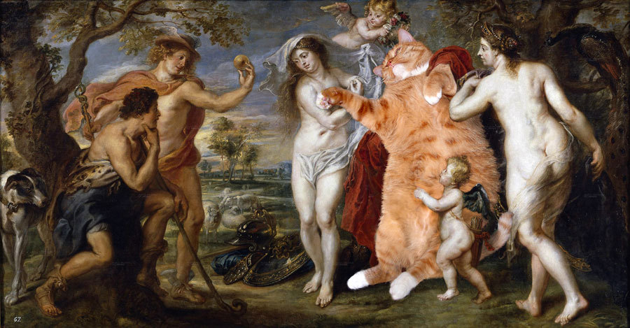 Использованы материалы с сайта fatcatart.com