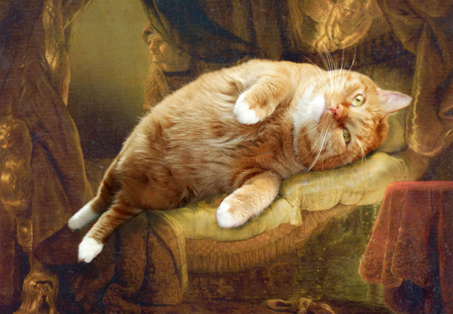 Использованы материалы с сайта fatcatart.com