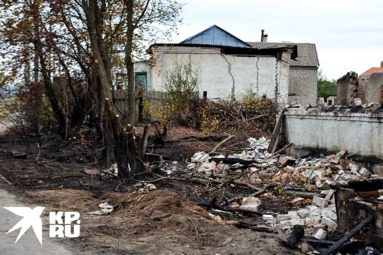 Последствия пожаров в Новоподклетном.