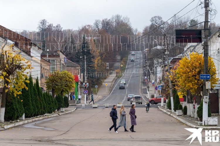 Одна из улиц Тарусы