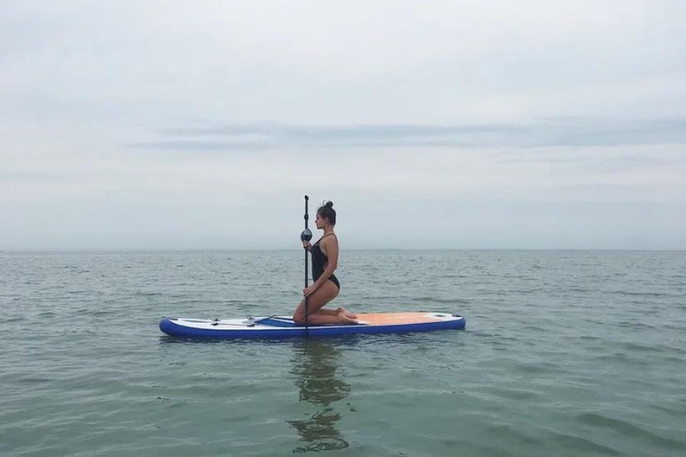 Павло-Очаковскую давно облюбовали серферы. Фото: Маргарита Попова.