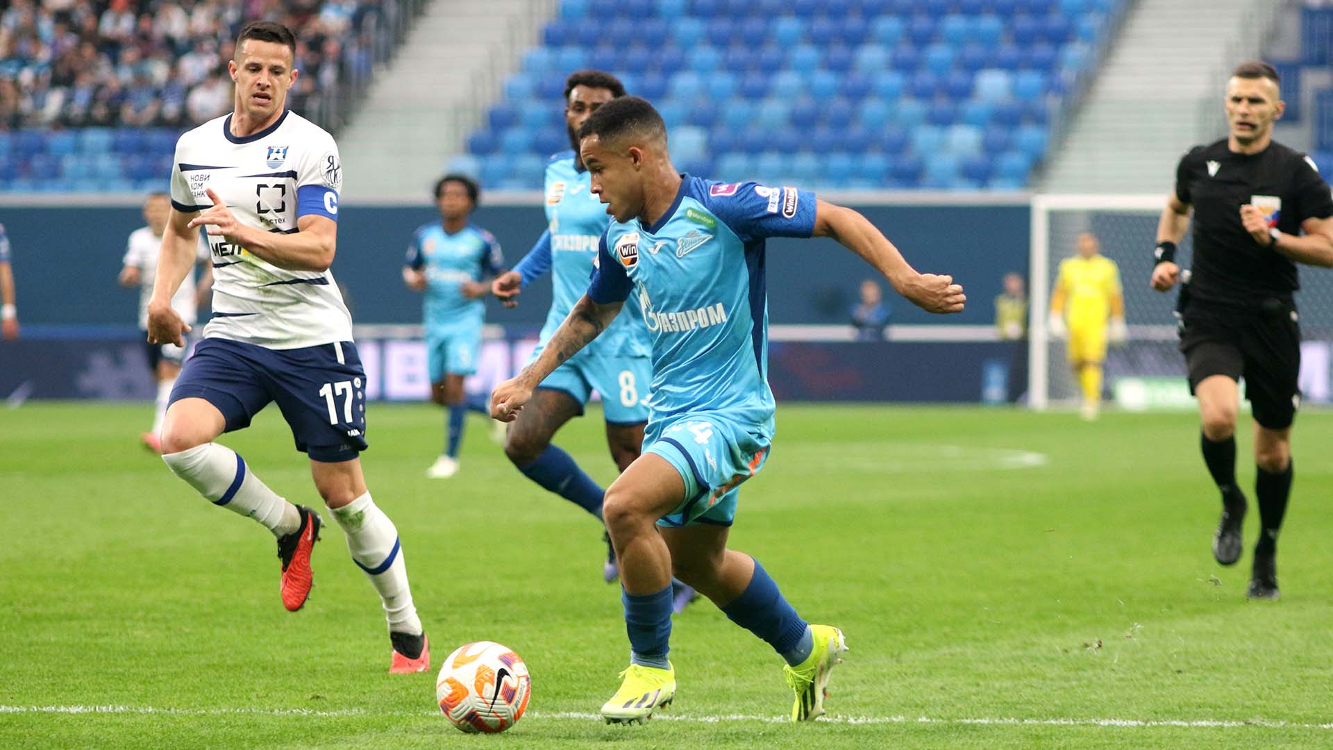 ФК «Зенит» — ФК «Балтика». Фото: globallookpress.com/Maksim Konstantinov