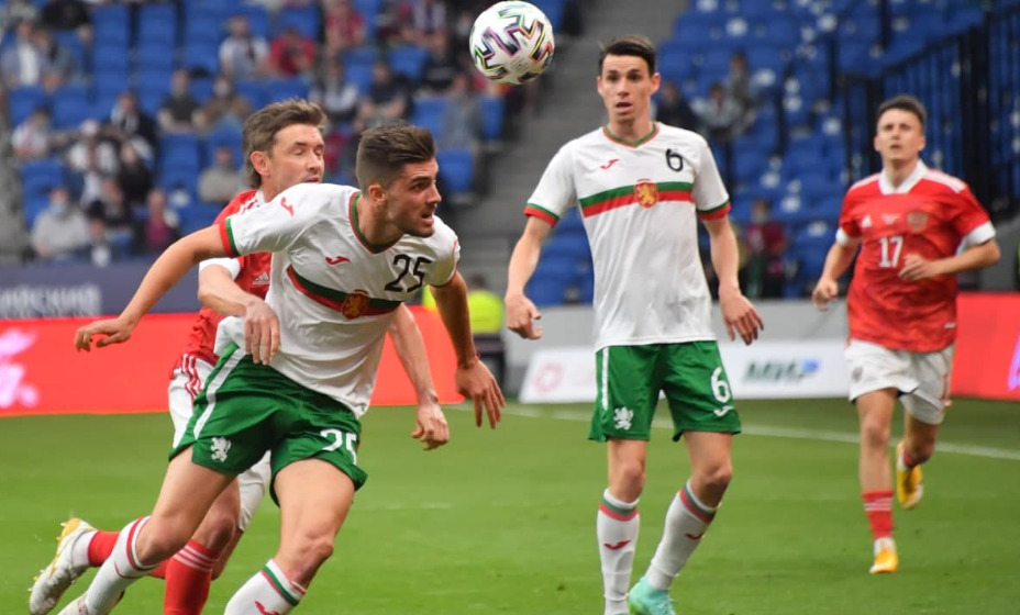 Сборные России и Болгарии в товарищеском матче победителя не выявили. Фото: Владимир Веленгурин, «КП Спорт»