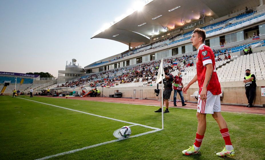 Полузащитник сборной России Александр Головин пропустил несколько матчей сборной из-за травмы. Фото: РФС 