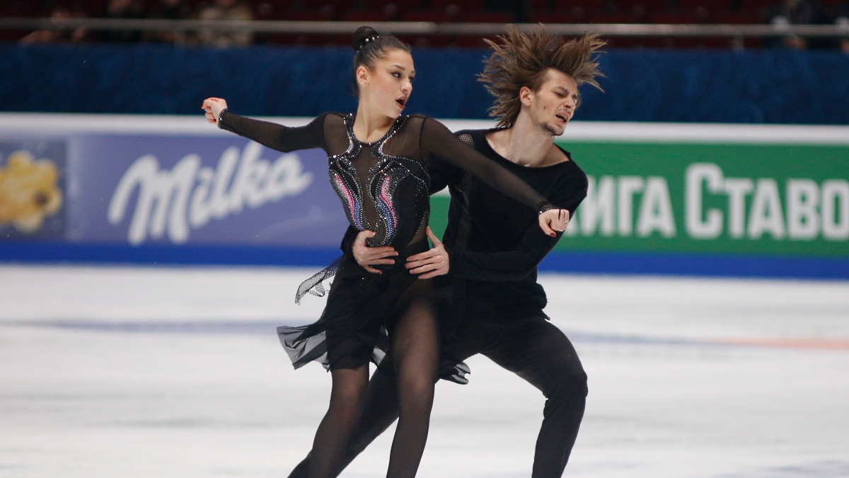 Шанаева, Нарижный на чемпионате России-2022 в Санкт-Петербурге. Фото: GLOBAL LOOK PRESS