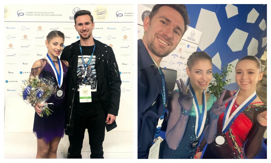 Алена Косторная покинула группу Этери Тутберидзе. Фото: Соцсети Даниила Глейхенгауза