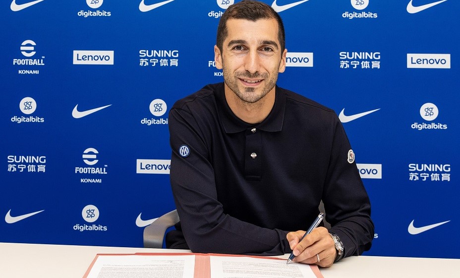 Мхитарян – первый армянский футболист в «Интере». Фото: ФК «Интер»