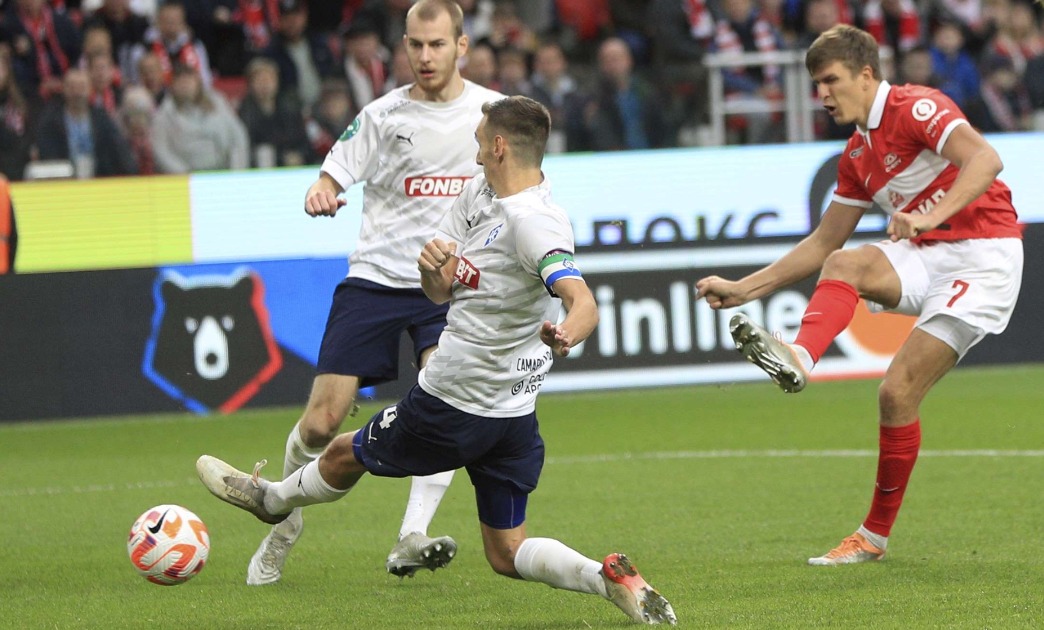 Спартаковец Соболев забивает уже 7 матчей подряд, с учетом гола за сборную России. Фото: Global Look Press