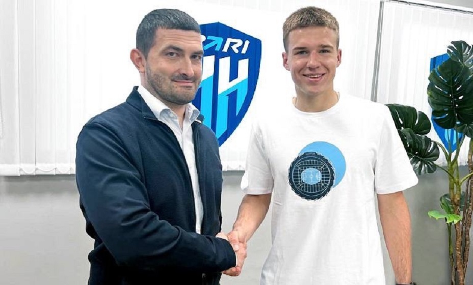 Михайлов рад стать частью «Пари НН». Фото: ФК «Пари НН».