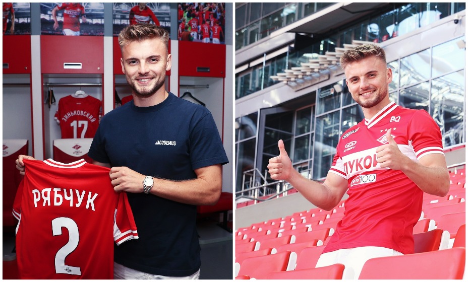 Защитник Олег Рябчук заявлен за «Спартак» как легионер с португальским паспортом. Фото: Соцсети ФК «Спартак»