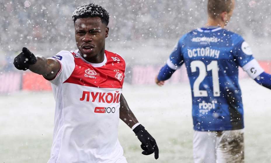 Квинси Промес снова лучший. Фото: Соцсети ФК «Спартак»