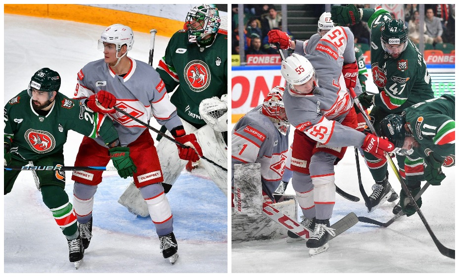 «Ак Барс» обыграл «Спартак». Фото: Соцсети ХК «Спартак»