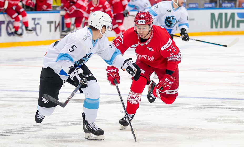 «Спартак» 26 февраля сыграет с минским «Динамо» в заключительном матче регулярного чемпионата КХЛ. Фото: ХК «Спартак»