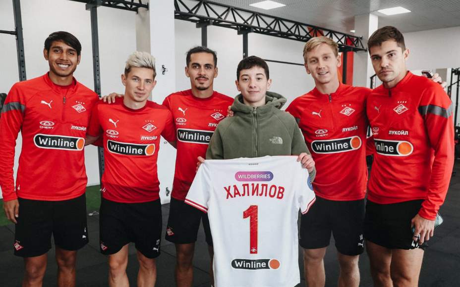 15-летний Ислам во время теракта в «Крокус Сити Холл» спас более 100 человек. Фото: ФК ХК «Спартак» 