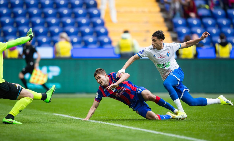 Мусаев классно выполнил работу центрфорварда. Фото: ПФК ЦСКА 