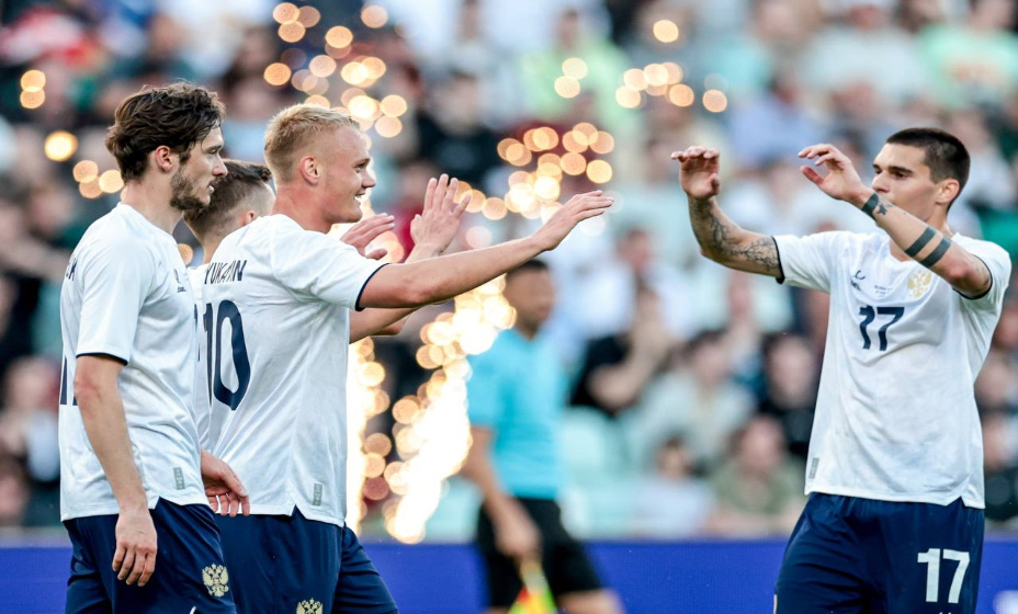 Левитин заявил, что главное для сборной России игровая практика, а не уровень соперников. Фото: РФС