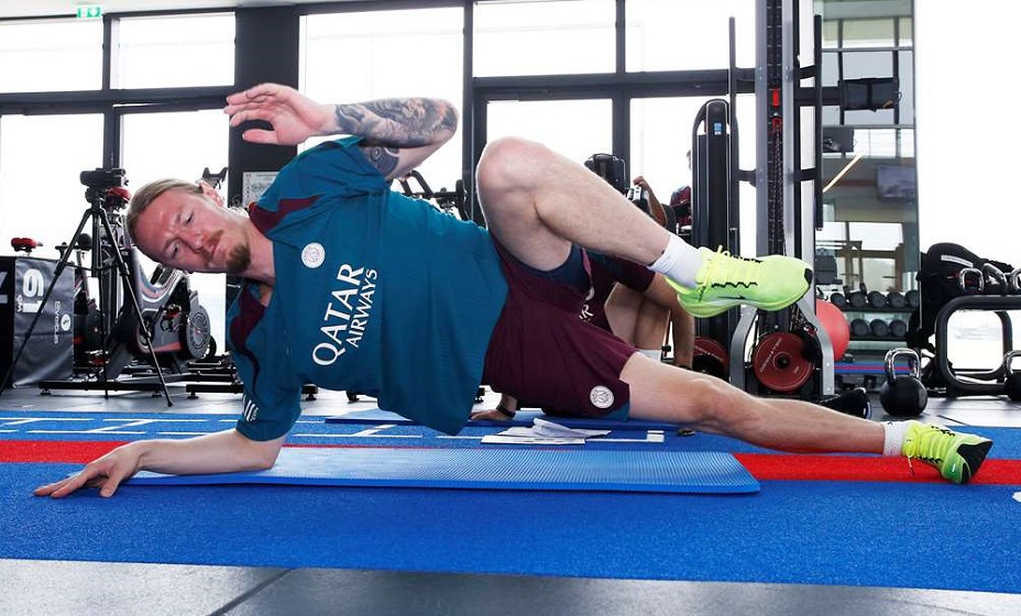 Пресс-служба «ПСЖ» сфотографировала Сафонова во время тренировки. Фото: ФК «ПСЖ»