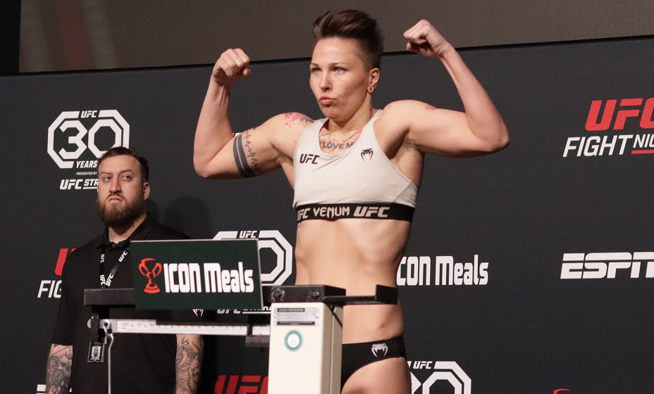 Боец UFC Алексеева дисквалифицирована на 12 месяцев за применение допинга. Фото: Global Look Press