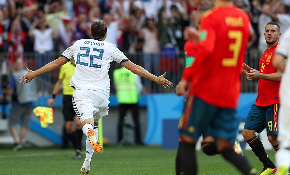 Дзюба назвал ЧМ-2018 лучшим спортивным событием в своей жизни. Фото: Global Look Press