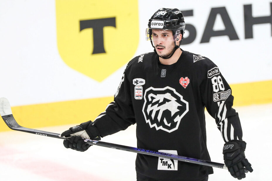 Никита Тертышный продолжит карьеру в «Торпедо». Фото: ХК «Трактор»