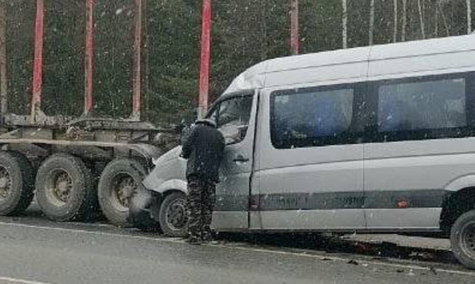 ДТП с детской командой, фото снимок экрана