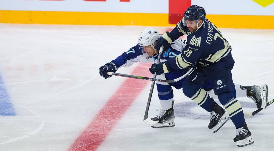 Сергей Толчинский теперь играет за «Металлург». Фото: Соцсети ХК «Металлург»