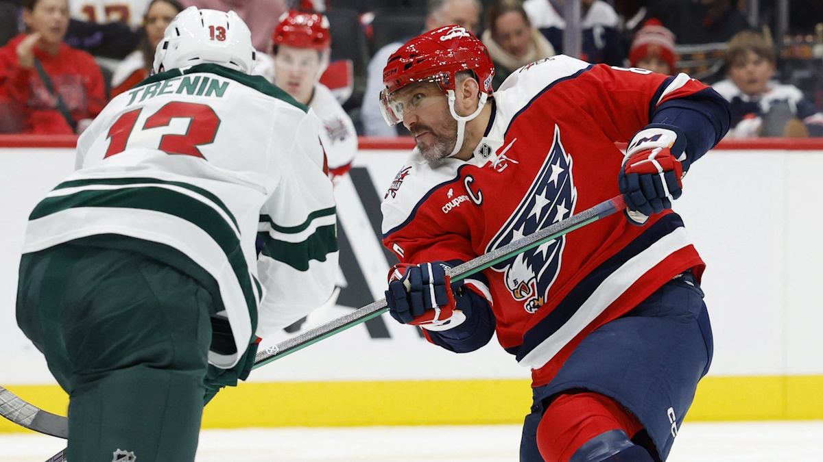 Александр Овечкин забросил шайбу в игре с 