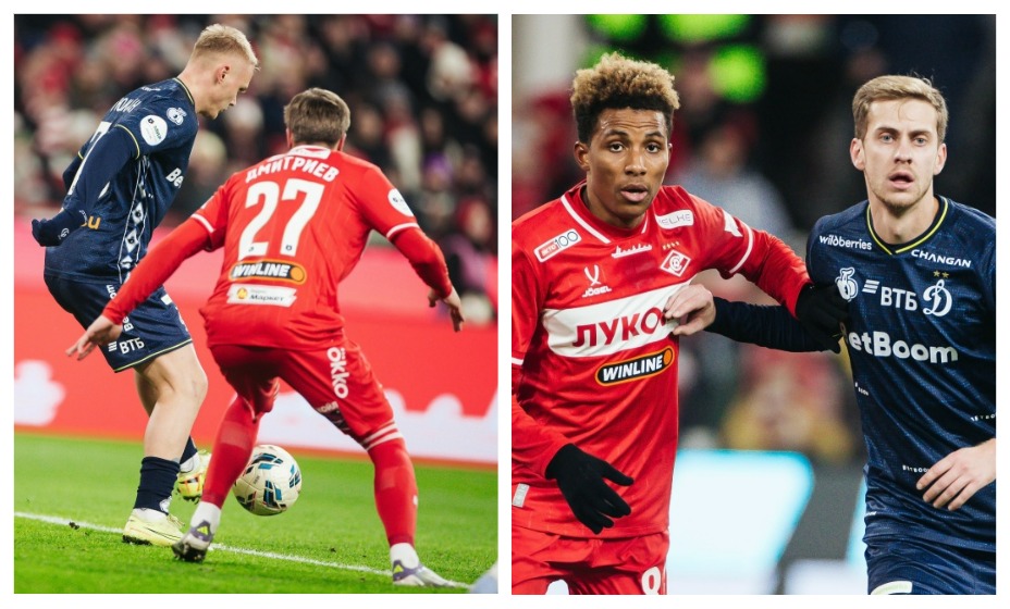 «Спартак» и «Динамо» сыграли вничью 1:1 в дерби в декабре 2025 года. Фото: Соцсети ФК «Динамо»