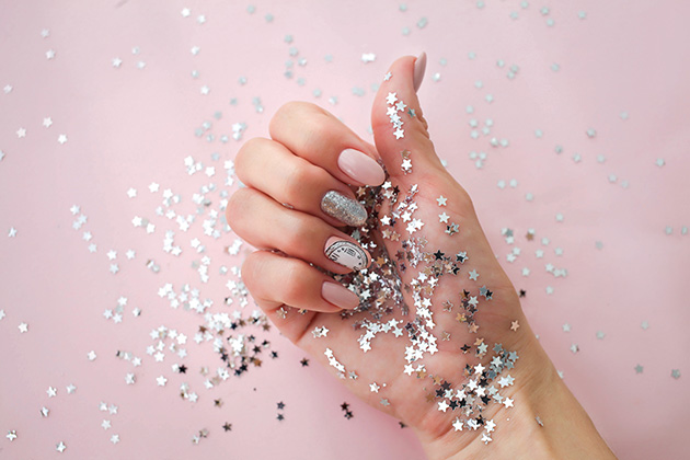 Маникюр на новый год