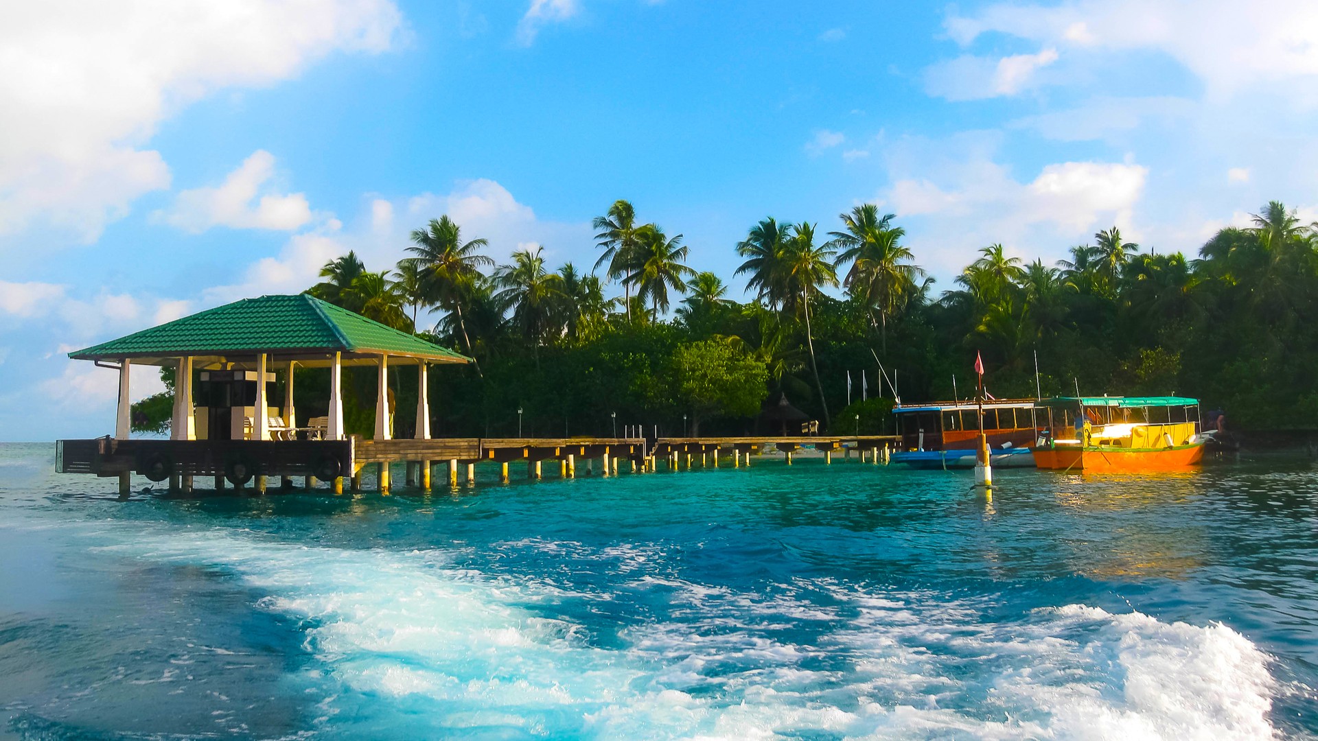 Embudu Village, Индийский океан, Мальдивы.