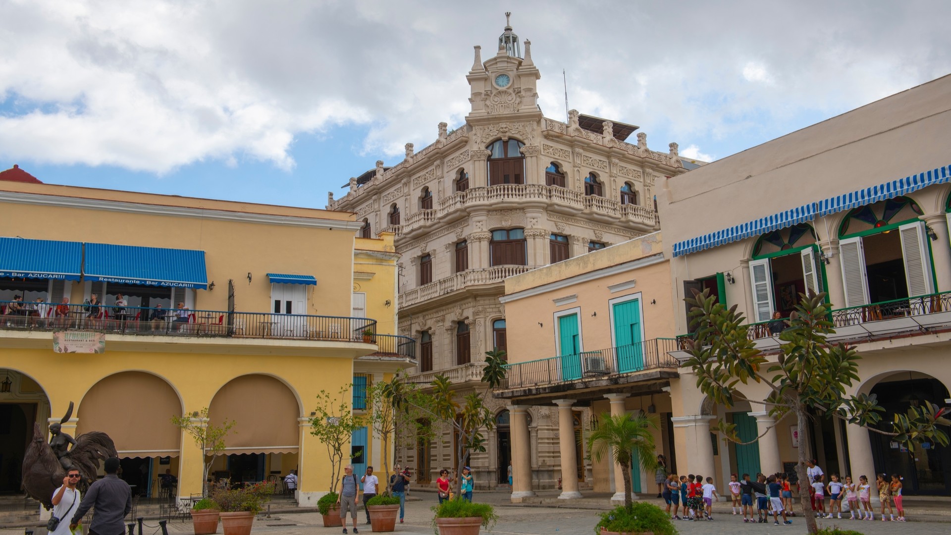 Отель Palacio Cueto в районе Старая Гавана, Куба.